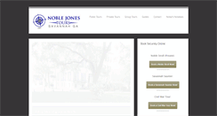 Desktop Screenshot of noblejonestours.com