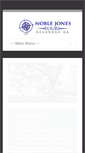 Mobile Screenshot of noblejonestours.com